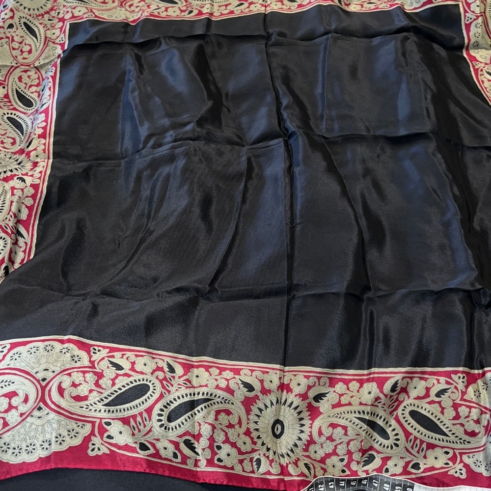 Vintage Bill Blass Silk Scarf large 31” square